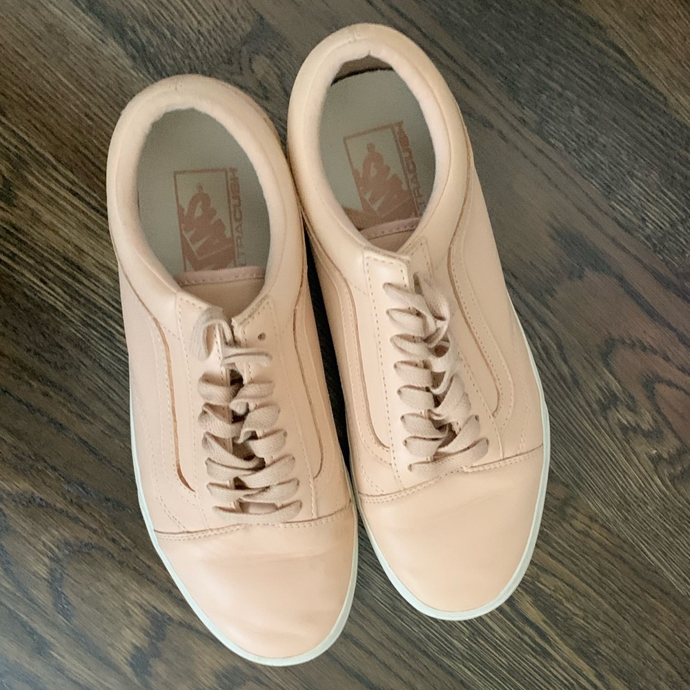 Nude blush vans size 9.5